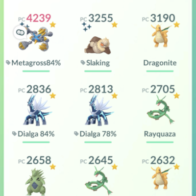 CONTA POKÉMON GO Level 37