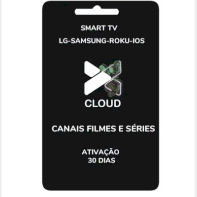 XCloud TV-💳ATIVAÇÃO 30 DIAS DE ACESSO (2 TELAS)