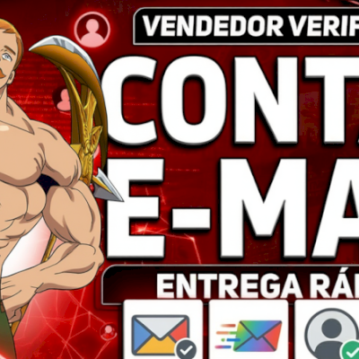 PACK COM *20* E-MAIL PARA CRIAÇÃO DE CONTAS (!!Unico!!)