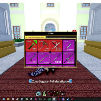 Conta Blox com Várias Gamepass