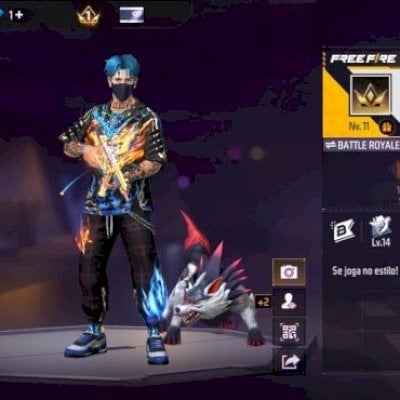 Conta nivel 11 com Skins