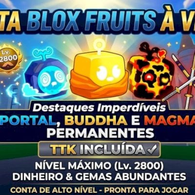 Conta com ttk+portal+buddha+magma permanente,Lv2800+god human