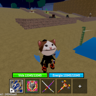 Conta gemada de blox fruits ,muitas perm