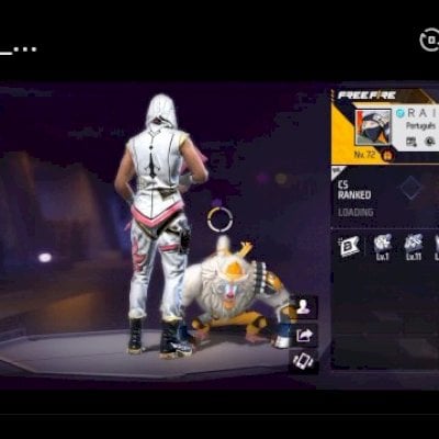 Conta de free fire pra vender rápido, login pelo Facebook