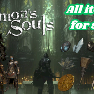 Demons Souls Remake : Venda de Itens [ Playstation 5 ]