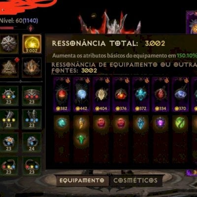 VENDE-SE CONTA 3.000 DE RESSONÂNCIA POR 1.250,00