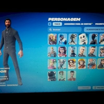 Conta rara com S3, e diversos outros passes. +1400 vbucks, e jogos na épic.
