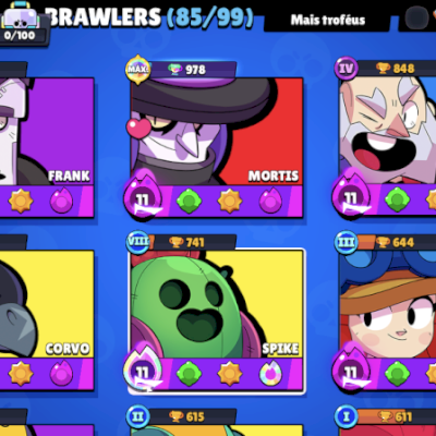 CONTA BRAWL STARS