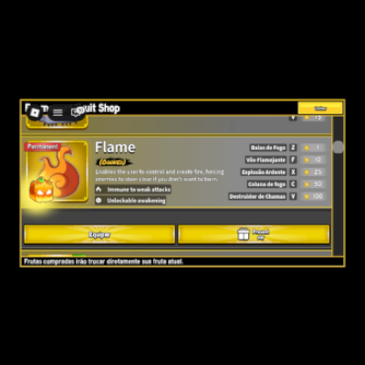 CONTA DE BLOX FRUITS COM MUITA SKIN