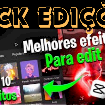 Pack Edições Vídeos Cap Cut & Canais Dark