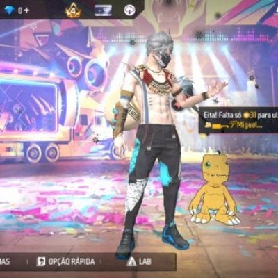 vendo conta de ff gemada