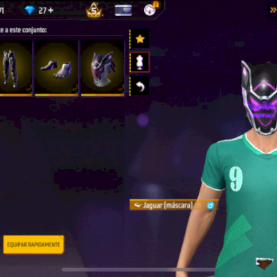 Conta rara com passes antigos e armas de evolução