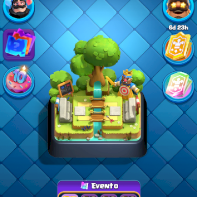 Conta de Clash Royale level alto