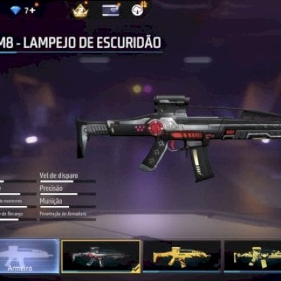 CONTA TOP DE FREEFIRE COM UMP ATRIBUTADA