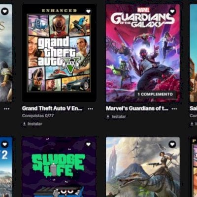Conta Epic Games com 9+ jogos
