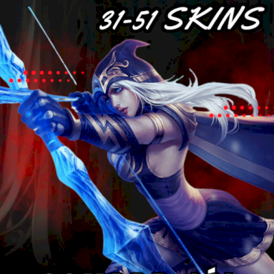 CONTA NFA BRASIL LOL 31-51 SKINS