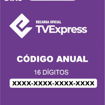 TVE Tv Express 365 dias - Gift Card
