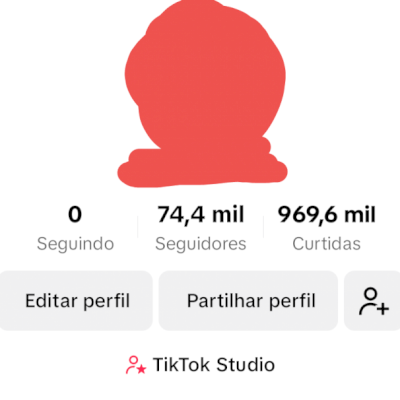 CONTA DE TIKTOK MONETIZADA / 74 MIL SEGUIDORES