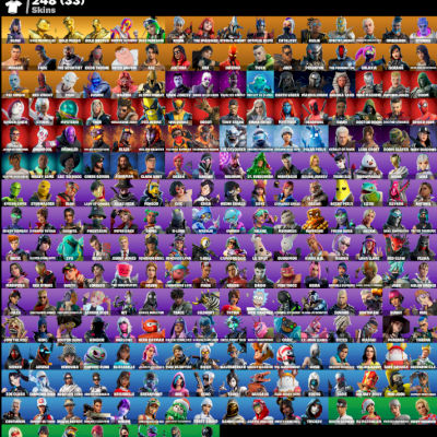 250 SKINS + GLOW + MINTY + VARIAS SKINS E PICARETAS DE LOJA!