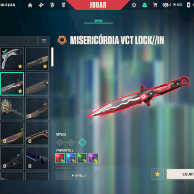 CONTA VALORANT SKINS RARAS