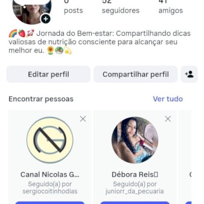 Conta ANTIGA criada em 2023.