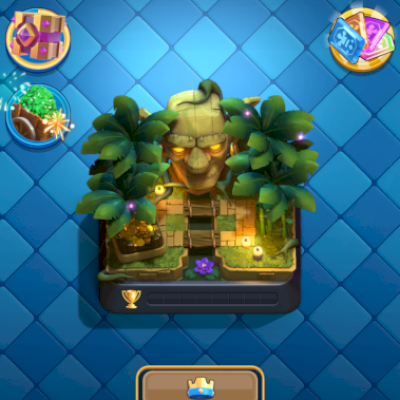 Conta Arena 9 - 2600 troféus nick: Hashirama com bruxa level 8