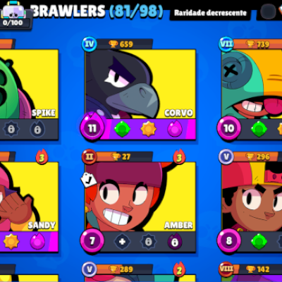 Conta de bralw stars