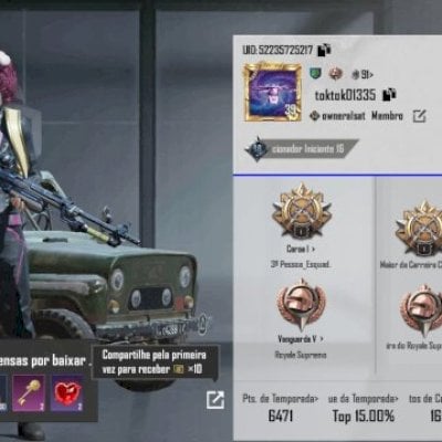Conta pubg