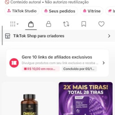 Conta TikTok 44K Seguidores | Moda | TikTok Shop