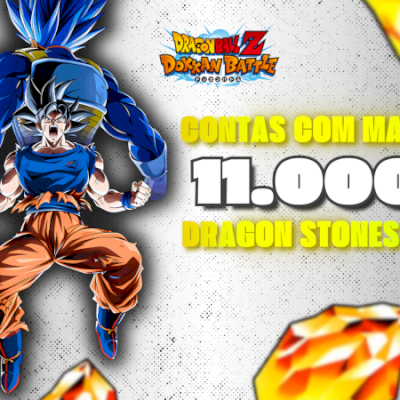 Conta Dokkan Battle IOS(Iphone) com 11.000+ Dragon Stones nova