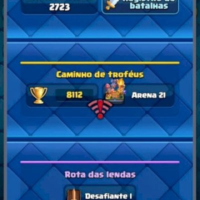 Conta LVL 46 - Rei LVL 14 - +8k de Troféus