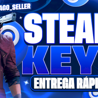 KEYS STEAM ALEATÓRIAS + 4 KEY BRINDE | JOGOS ACIMA DE 500+ | ENTREGA RÁPIDA
