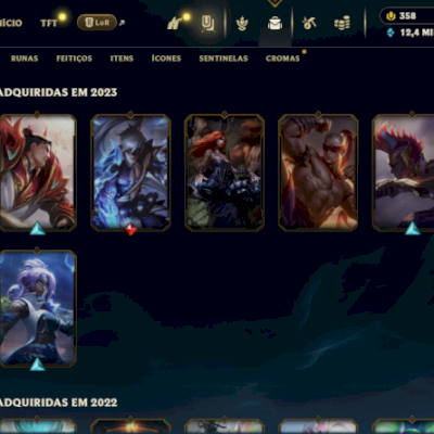 Conta League Of Legends ( 102 SKIN )