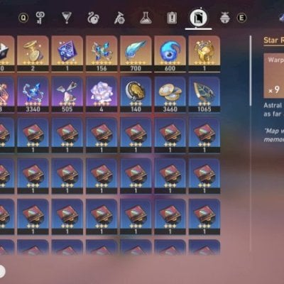 CONTA HONKAI STAR RAIL lvl 68 15K JADES + CASTORICE S1 EVERNIGHT S1