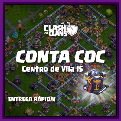 Conta Clash of Clans CV15