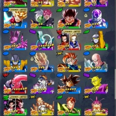 CONTA COM GOHAN BEST 8 ESTRELAS E TURLES FORA OS LFS