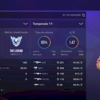 Conta de Standoff 2 parada