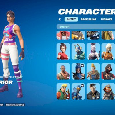 CONTA FORTNITE +S4, IKONIC E SKIN UNICA WORLD CUP,+100 SKINS