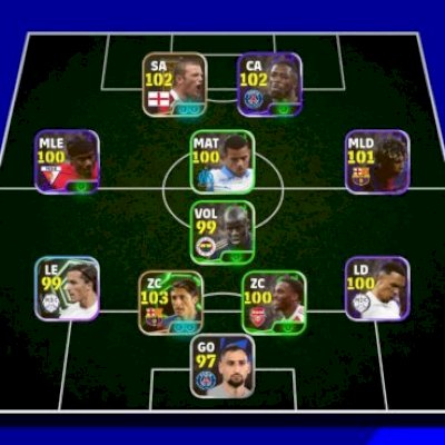 Efootball mobile contas