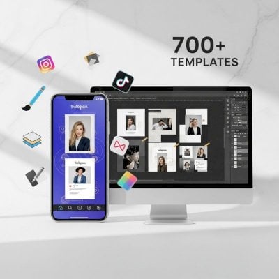 700 Templates Stories PSD Premium: Alta Resolução + Envio Automático!