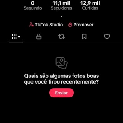 CONTA TIKTOK - 11K COM SEGUIDORES E VIEWS 100% REAIS! LIVE E LINK NA BIO!
