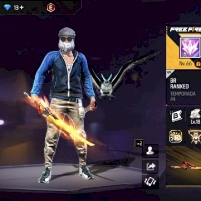 CONTA DE FREE FIRE GEMADA🔥 (DESCONTO!)