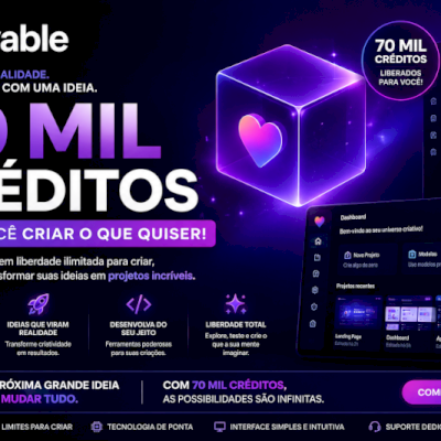 PLANO LOVABLE – 70 MIL CRÉDITOS