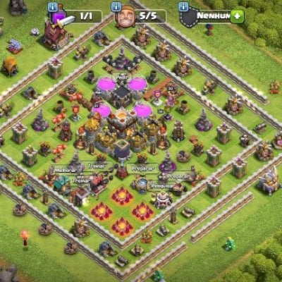 Cv 11 rushada com 1417 gemas