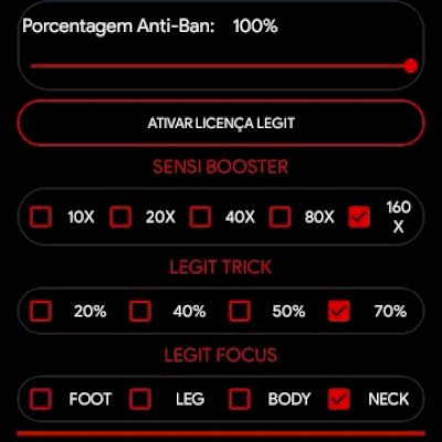 Xit painel ff 100% hs