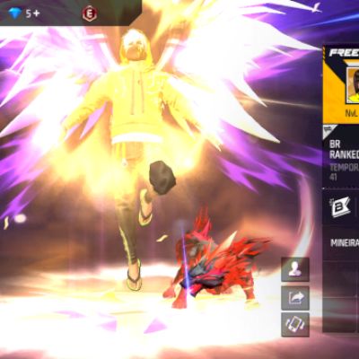 CONTA DE FREE FIRE GEMADA + CANAL COM +D 2K DE INSCRITOS REAIS