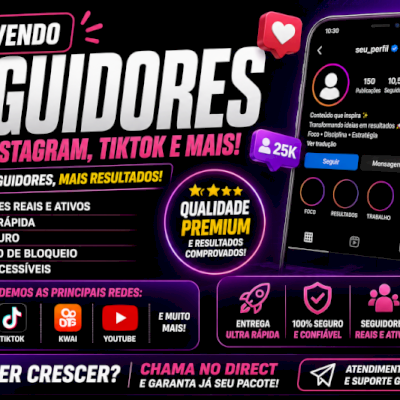 Vendo Seguidores Para o Instagram