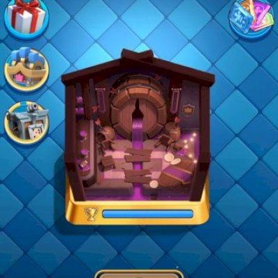 Conta no máximo de troféus, muitos itens e evoluções