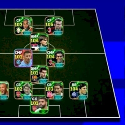 Efootball mobile contas