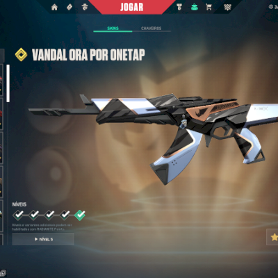 Vendo conta valorant com skins raras e atuais